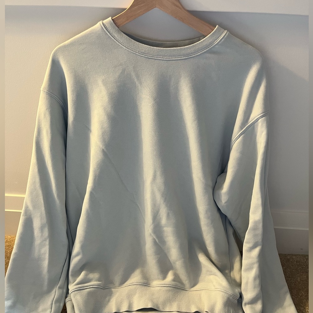 TNA Airy AF Perfect Fit Crewneck sweater in Plein Air